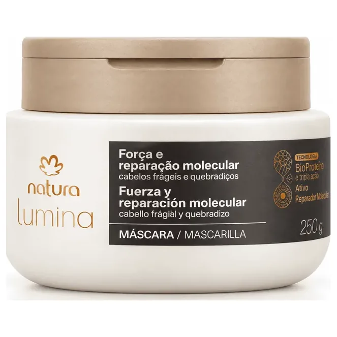 Máscara Natura Lumina Fuerza y Reparación Molecular 250g