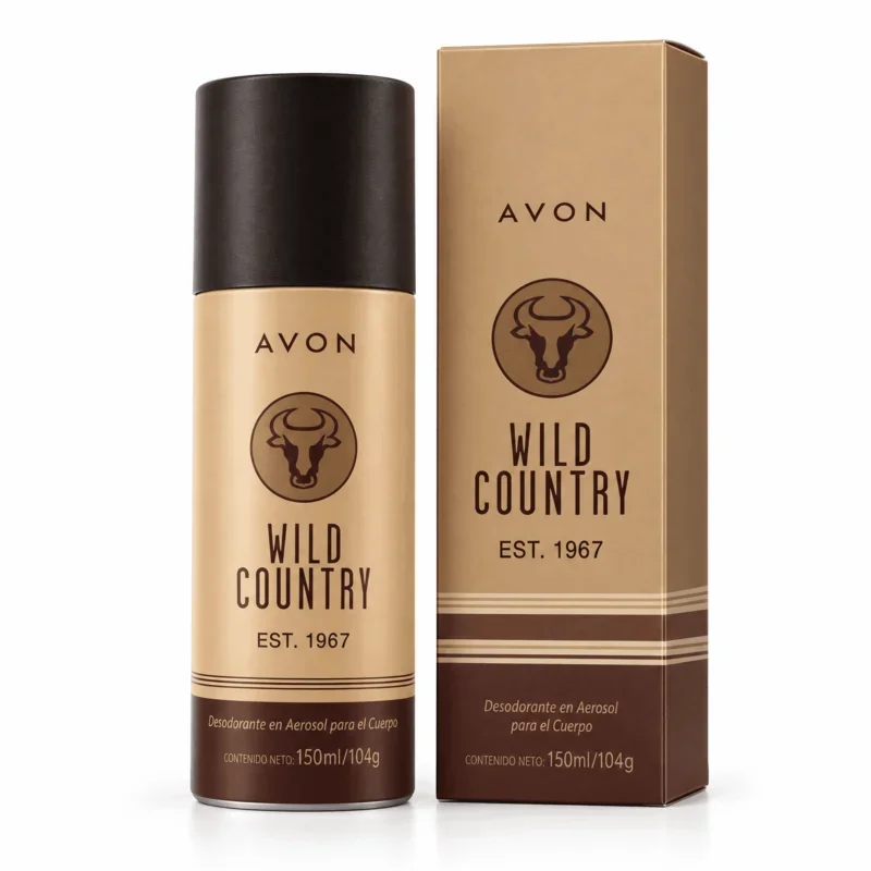 Desodorante Antitranspirante en Aerosol Wild Country Avon 150 ml