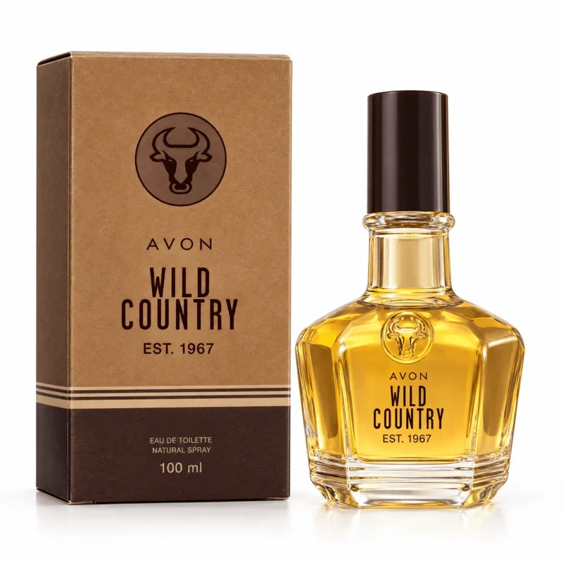 Perfume Masculino Wild Country Avon 75 ml
