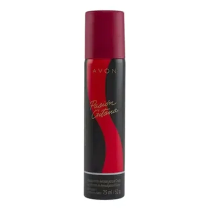 Desodorante en Aerosol para el Cuerpo Pasión Gitana Avon 75 ml / 52 g