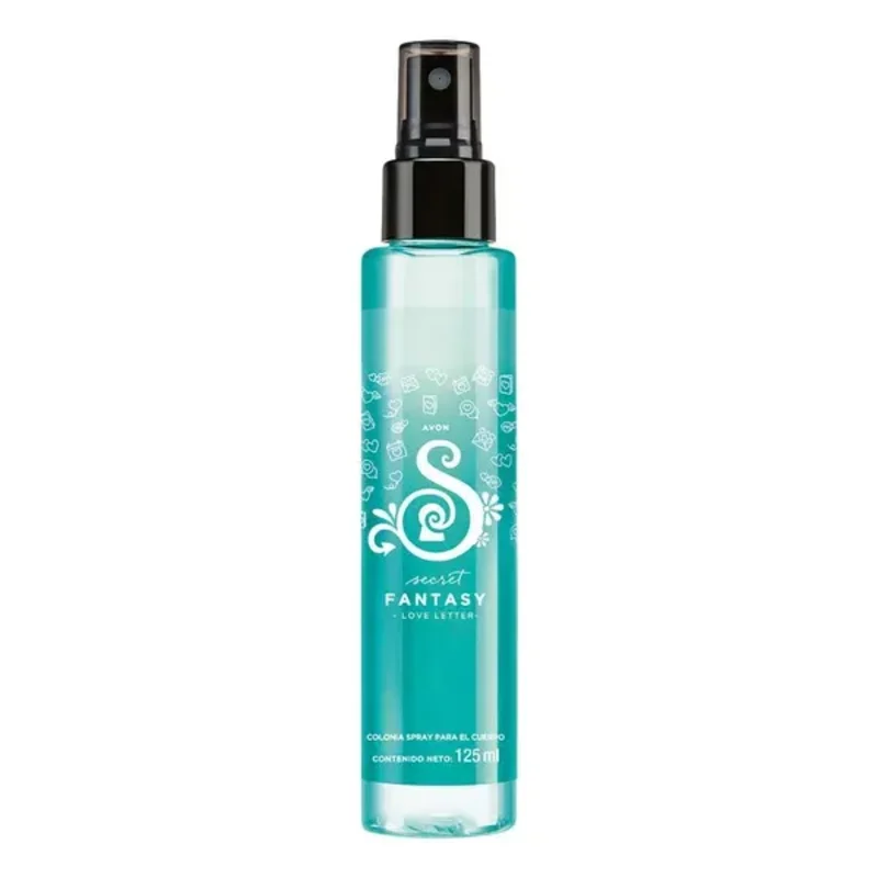 Colonia Corporal Secret Fantasy Love Letter Avon 125 ml