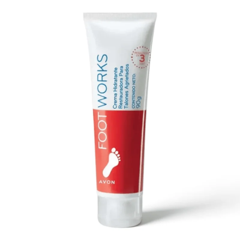 Crema Para Pies Reparación Extrema Talones Agrietados Foot Works Avon 80 g