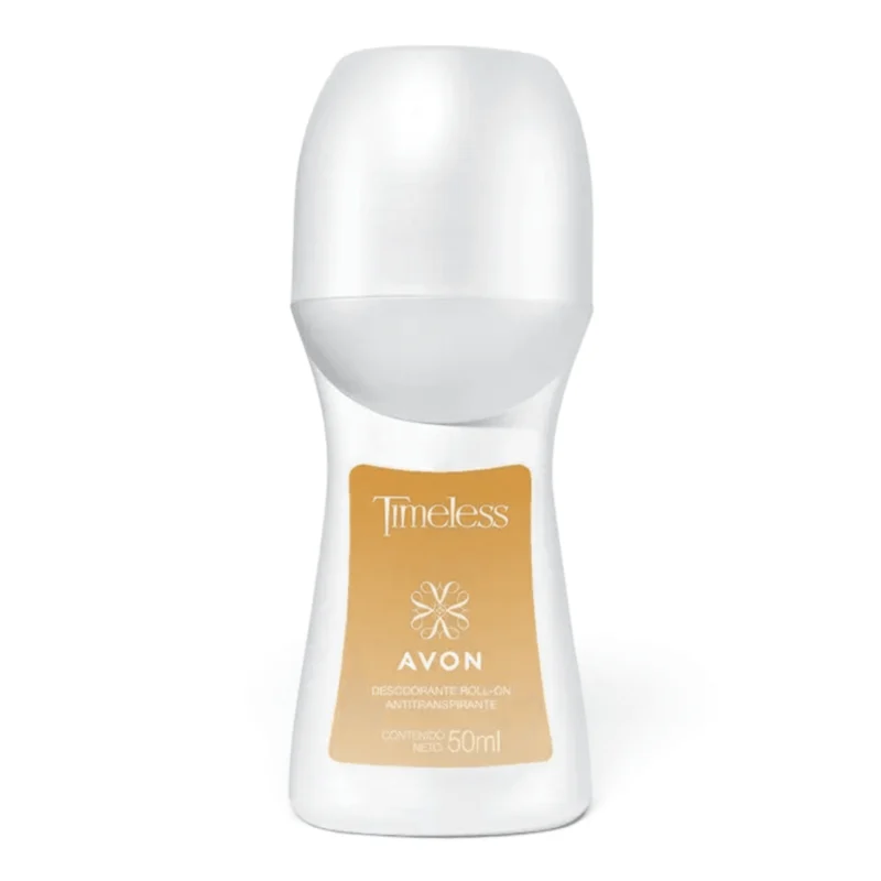 Desodorante Antitranspirante Roll-On Timeless Avon 50 ml
