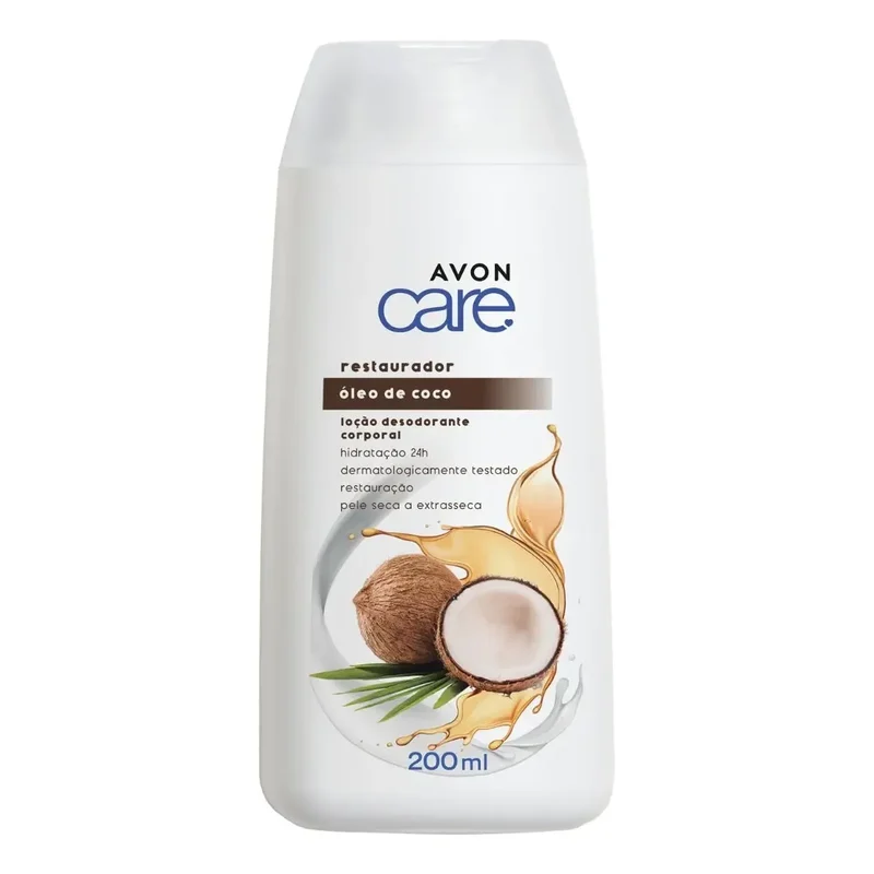 Loción Desodorante Corporal Restauradora con Aceite de Coco Avon Care 200 ml