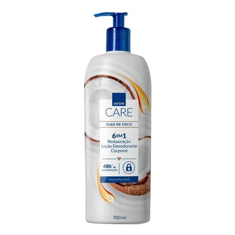 Loción Desodorante Corporal Restauradora con Aceite de Coco Avon Care 700 ml