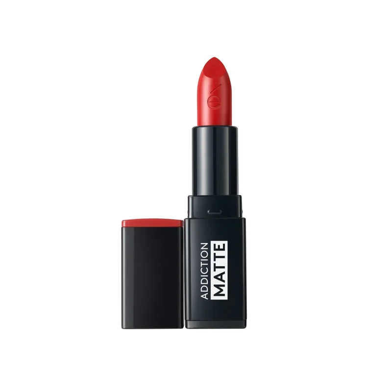 Labial En Barra Hidracolor Alta Cobertura FPS 25 Ésika Rojo Poderoso 4 g
