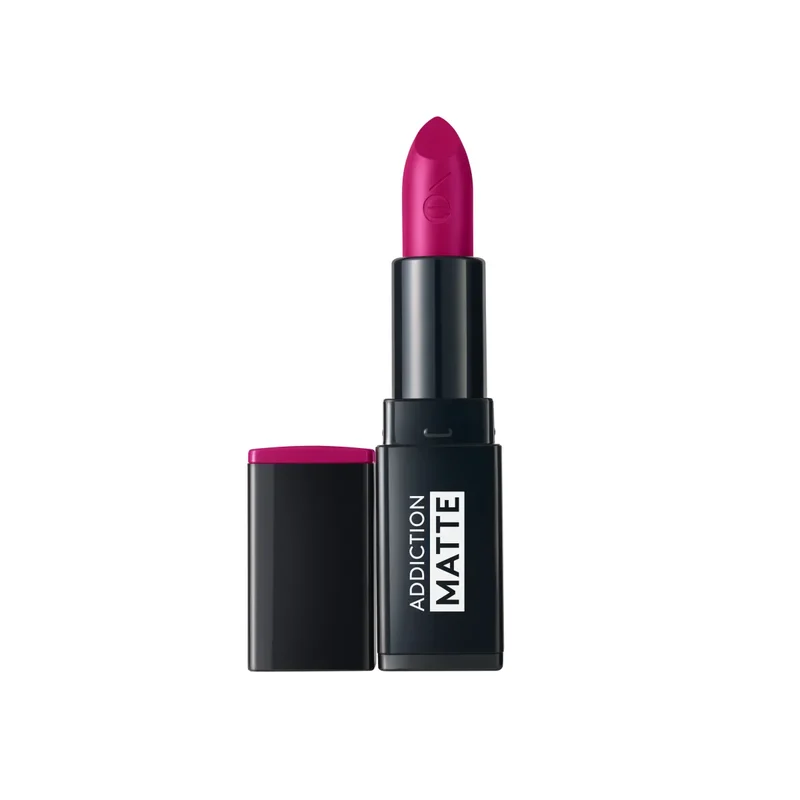 Labial En Barra Color Addiction Matte Ésika Fucsia Fabulosa 4 g