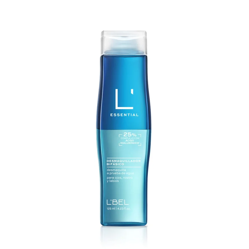Desmaquillador Bifásico Essential L'Bel Ojos y Rostro 125 ml
