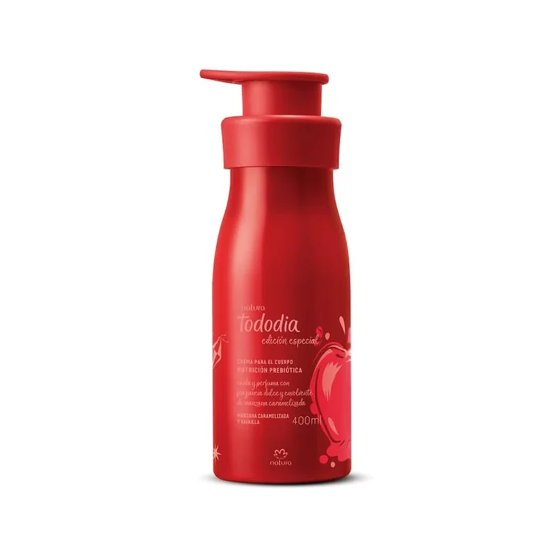 Crema Nutritiva para el Cuerpo Tododia Manzana Caramelizada y Vainilla 400 ml