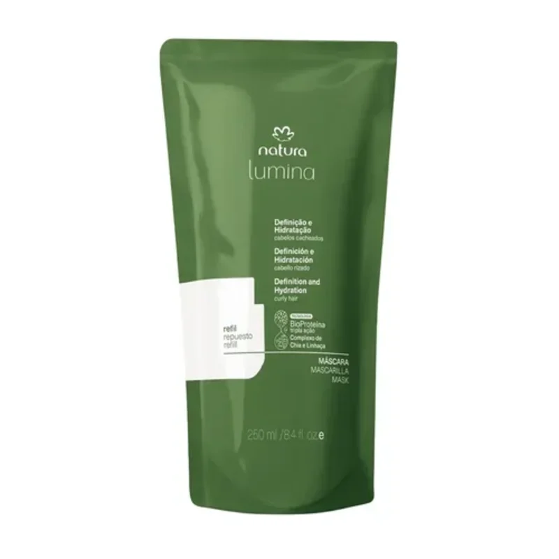 Repuesto Máscara de Definición e Hidratación Lumina Cabello Rizado Natura 250 ml