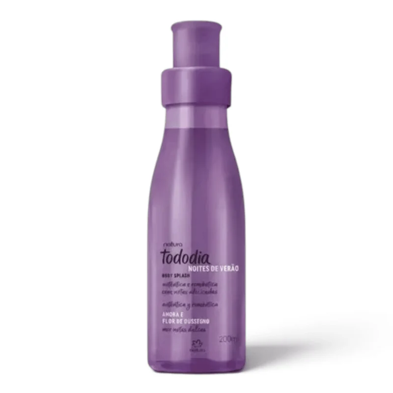 Body Splash Mora y Flor de Durazno Tododia Natura 200 ml