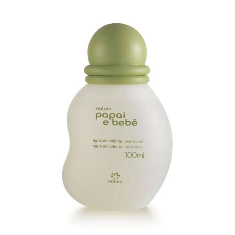 Agua de Colonia sin Alcohol Mamãe e Bebê Natura 100 ml