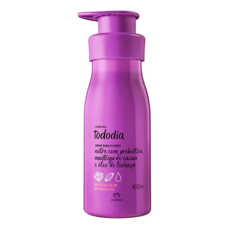 Crema Nutritiva para el Cuerpo Tododia Ciruela y Flor de Vainilla 400 ml