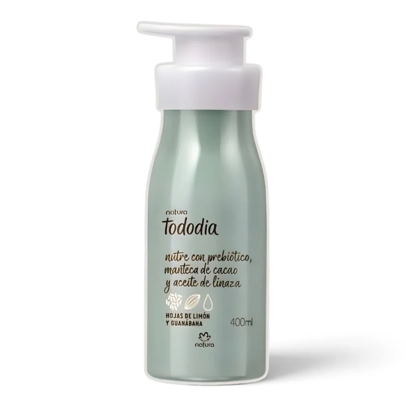 Crema Nutritiva para el Cuerpo Tododia Hojas de Limón y Guanábana 400 ml