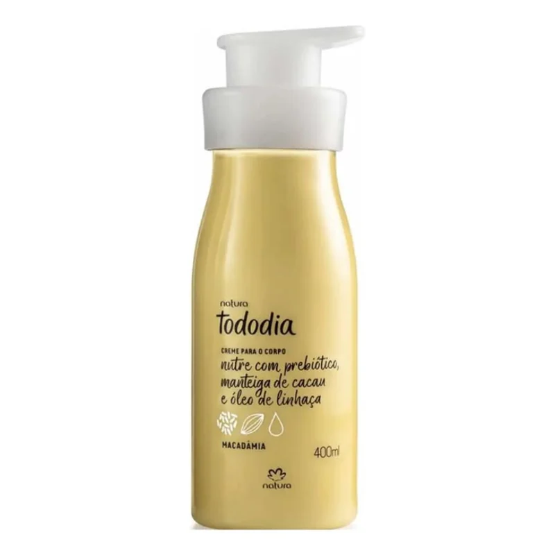 Crema Nutritiva para el Cuerpo Tododia Macadamia 400 ml