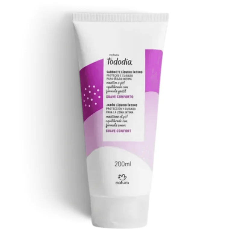 Jabón Líquido Íntimo Suave Confort Tododia Natura 200 ml